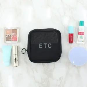 [셀러에이드]미니 메쉬 파우치 화장품 이너백 립스틱 틴트 립밤