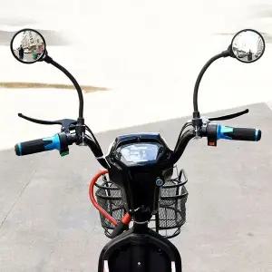 [셀러에이드]퀵보드 사이드미러 자전거 후사경 퀵보드 백미러 원형