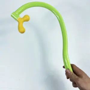 승모근 마사지봉 어깨 목 지압 도구등안마기 갈고리 어께 등허리 지팡이기 효자손 오십견 나무 안마기지 발