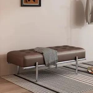 가죽 벤치의자 스툴 대기실 팅 등받이 의자 소파 매장