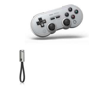 8BITDO SN30 PRO 블루투스 게임패드와 호환되는 USB 타입 충전기 블랙 제트 케이블 타입 박스웨이브 체인 TO
