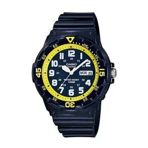 카시오 MRW-200HC-2B 남성 군인 스포츠 아날로그 손목 시계