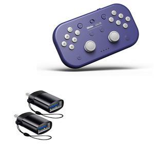 8BITDO LITE SE USB TO 타입 슬레이트 케이블 PORTCHANGER 2팩 블랙과 호환되는 키체인 USB BOXWAVE 휴대용