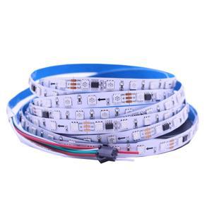 DC24V 12V WS2811 흰색 검정색 PCB LED 스트립 5m 60ledsM IP3065 5 미터 주소 지정 가능 디지털