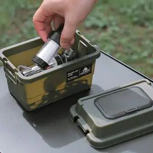 캠핑 XC37YG51 양념통 티슈 수납 미니 카고 박스 상자 카고