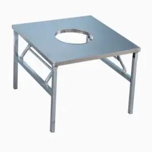 고깃집 테이블 120x80x75 4개 고기집 원형 숯불 포장마차