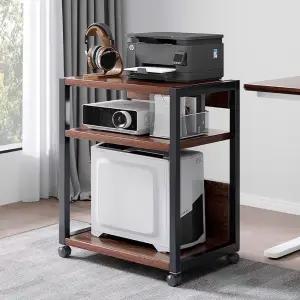 이동식 프린터 선반 수납 복합기 테이블 컴퓨터 수납장