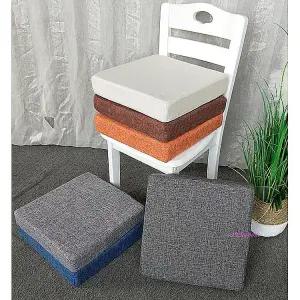 사각방석 식탁 의자 벤치 사무실 유아 높은 키높이 미끄럼방지 푹신한 거실 학교 논슬립 카페 두꺼운 앉은m