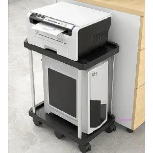 컴퓨터받침대 수납 연장테이블 선반 본체 책상 서랍장 거치대 다이 프린터 이동식 트레이 데스크탑def777