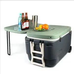 아이스박스 QG41DR41 캠핑 아이스쿨러 보냉박스 T-바퀴형 55L