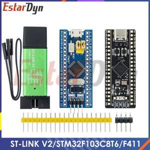 기존 ST-LINK V2 시뮬레이터 다운로드 프로그래머 STM32F103C8T6 STM32 최소 시스템 개발 보드 STM32F401/4