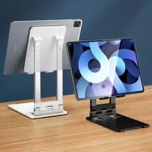 [셀러에이드]각도 조절 길이조절 태블릿받침대 스탠드 패드거치대