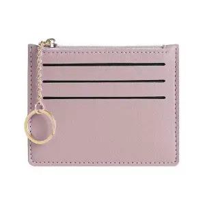 [셀러에이드]컬러풀 지퍼형 동전 수납 3단 카드지갑