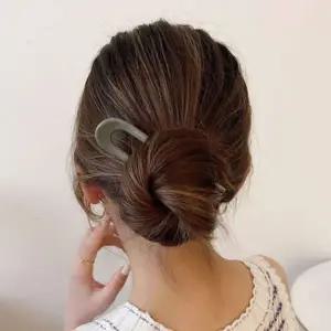 U자 셀룰로오스 올림머리 헤어핀 똥머리 뒤꽂이 비녀