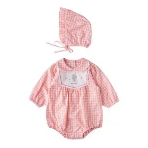 [롯데백화점]밍크뮤 (PK)플라워자수체크SET바디슈트 36113-604-04