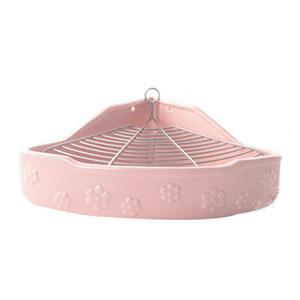 토끼 화장실 세라믹 친칠라 플라워 배변훈련 소동물 배변판