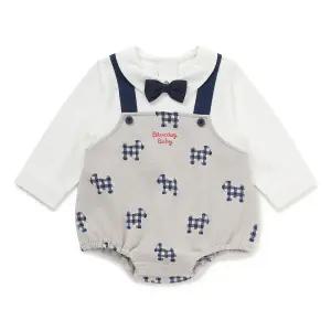 [롯데백화점]블루독베이비 BE) BI자가드세트형바디수트 46113-604-09