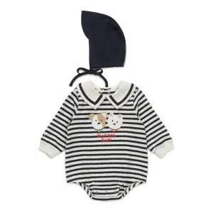 [롯데백화점]블루독베이비 NY)클래식도기바디수트 46113-604-01