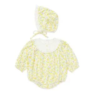 [롯데백화점]블루독베이비 YE)로맨틱플라워바디수트 46113-604-03