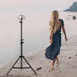 스마트폰 방송 볼헤드 삼각대 촬영 스탠드 휴대폰 거치대