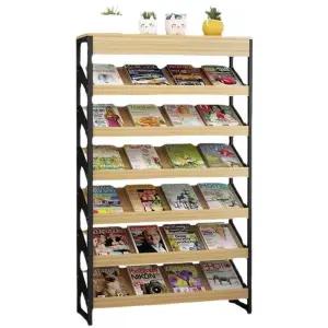 홍보물거치대 매거진랙 잡지 진열 엽서 전시대 팜플렛