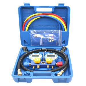 벨류 디지털 매니폴드 게 전자식 압력 에어컨 디지털 진공계 V -4-S