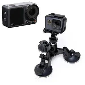 DJI 오즈모 액션 4 호환 액션캠 카메라 차량 흡착 거치대 스탠드