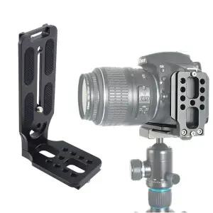 DSLR 카메라 퀵릴리즈 L형 플레이트 브라켓 삼각대 스탠드