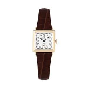 로즈몽 N011-YWR-NBR 노스탤지아 스퀘어 여성 가죽 손목 시계