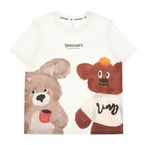 [갤러리아] (스케쳐스키즈) 키즈 애니멀 프린트 디셔츠_SK3KTCGM021_IVOY