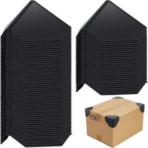 Wesiti 200개 배송 상자 코너 프로텍터 플라스틱 판지 패키징 엣지 가드 헤비 듀티 익스프레스 카톤 가구