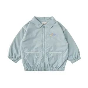 [밍크뮤]SC선물포장(민트)레몬열매블루종점퍼(3611511002)2026년봄/바람막이/A