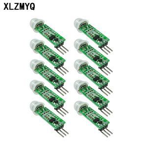 HC-SR505 미니 소형 적외선 PIR 모션 센서 정밀 감지기 모듈  아두이노호환 바디 스위치 DIY 키트