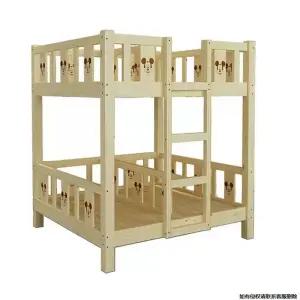 2층 침대 베드 강아지 프레임 튼튼한 이층 원목 우드