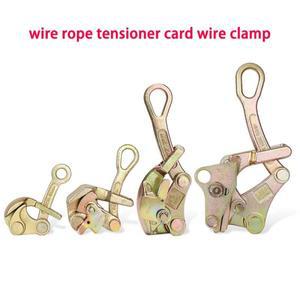 다기능 1 톤 와이어 로프 조 클램프 전기 케이블 그립 당기는 미끄럼 방지 헤이븐 미니 소형 조임 수동 도