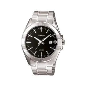 카시오 MTP-1308D-1A 빈티지 아날로그 남성 메탈 시계