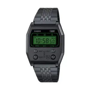 카시오 A1100B-1 정품 공용 사각 메탈 손목 시계