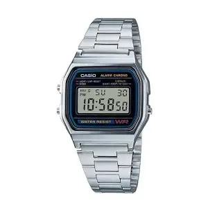 카시오 A158WA-1 정품 공용 사각 빈티지 메탈 시계