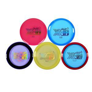 X-UFO 디스크 골프 세트 - 스타터 5개, 퍼터, 드라이버, 중급, 미니 170-180그램, PDGA 인증 디스크(세트 4)