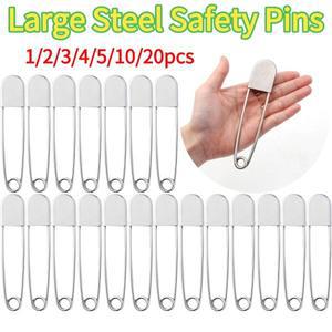 호환품대형 스틸 안전핀 DIY 바느질 도구 액세서리 바늘 웨딩 파티 부케 브로치 클립 버튼핀
