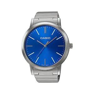 카시오 LTP-E118D-2A 빈티지 아날로그 여성 메탈 시계