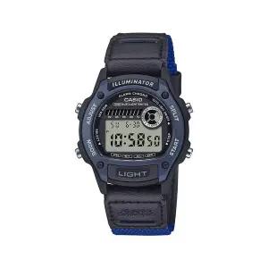 카시오 W-220HF-2A 스포티 라이트 디지털 학생 남성 우레탄 시계