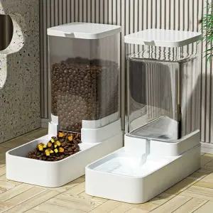 애견 디스펜서 급수기 급식기 밥그릇 자동 고양이 식수