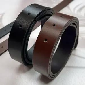 소가죽벨트 플럼도트 이탈리아 통가죽 소가죽 벨트끈 허리띠