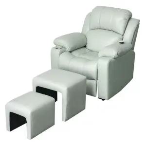 네일샵 전동리클라이너 패디의자 침대 네일의자 네일아트 리프팅 시술