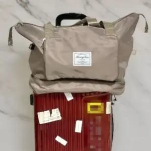 연카키 여행 보조 가방 접이식 보스턴백 천가방 짐가 여행가방 보스턴백