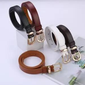 여성 정장바지 벨트 슬림핏 허리띠