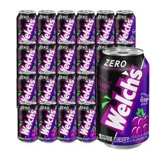 [NS홈쇼핑]웰치 제로 그레이프맛 355ml x 24개e[35778681]