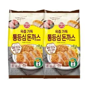 [오뚜기] 육즙가득 통등심 돈까스 420g x 2개e[35778580]