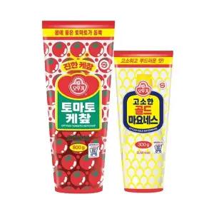 [오뚜기] 토마토 케찹 800g + 골드 마요네즈 300g e[35778610]
